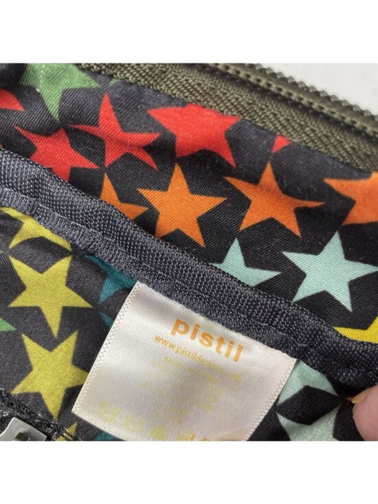 Pistil Hood River Oregon Mustard Yellow Backpack Star Lining Faux Leather Trim main image 8